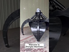 Апельсиновая корка экскаватора сражается