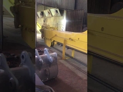 Телескопическая рука для экскаватора для захвата песка, грунта, селища и гравия