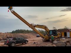 Телескопическая стрела для экскаватора Телескопическая стрела экскаватора Q355B 8м-16м Глубина копания