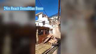 Стрела для сноса экскаватора с большим радиусом действия и навесное оборудование для стрелы длиной 23-24 м для SK350, горячая распродажа