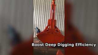 Ковш грейферного экскаватора Ковш экскаватора Навесное оборудование для экскаватора
