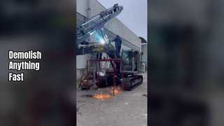 Сверхмощный гидравлический молоток, мощный инструмент для сноса экскаваторов 0,5-10 т, мини-строительство