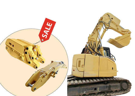 качество  Construction Equipment Excavator Tunnel Arm Short Reach Boom With Bucket / Breaker завод