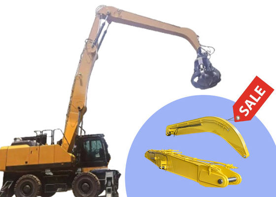 качество  High Effective Material Handler Excavator Boom Arm For Grabbing Steel завод