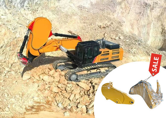 Качество  55 Ton High Strong Excavator Rock Arm , Q355B Material Excavator Ripper Boom завод