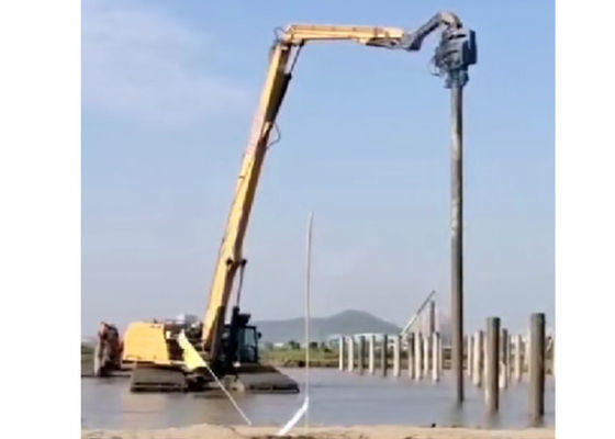 Q355B Экскаваторный копер для забивки свай, цементных свай, стальных свай для