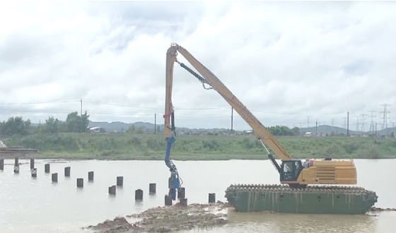 Q355B Экскаваторный копер для забивки свай, цементных свай, стальных свай для