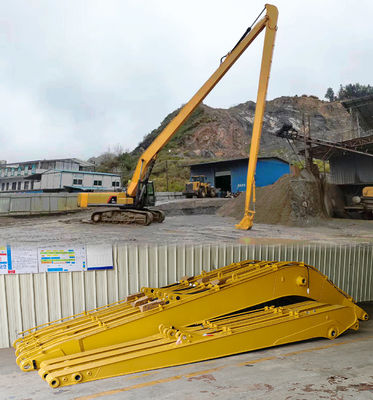 20м 21м Cat Hitachi Excavator Long Reach Boom Желтый Красный