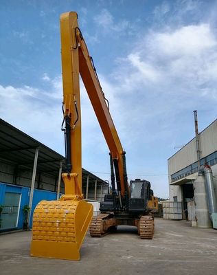 Экскаватор с длинным прицепом 18 м 16 м Желтый цвет Высокая эффективность