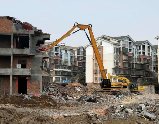 Устройства для сноса с высокой протяженностью действия бум-рука многофункциональный экскаватор бум