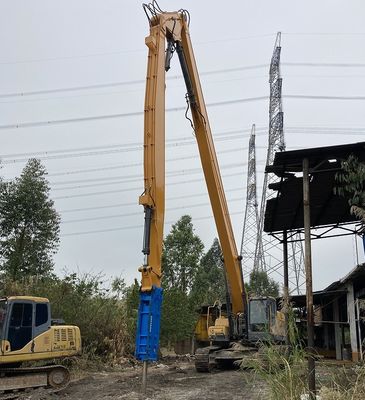 Трехсекционный экскаватор сносит ручку с регулируемым расширением для демонтажа
