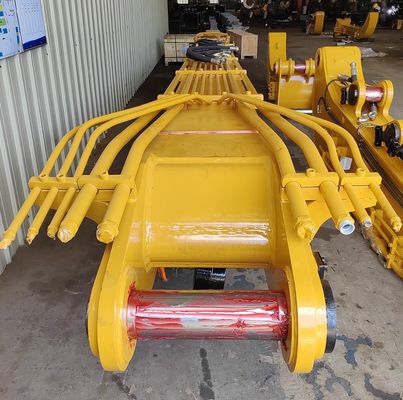 Cheap 45-70 Ton Excavator Pile Driving Boom Machinery for 18M Sheet Pile Vibro Hammer Optional CAT349 CAT350 CAT352 CAT365