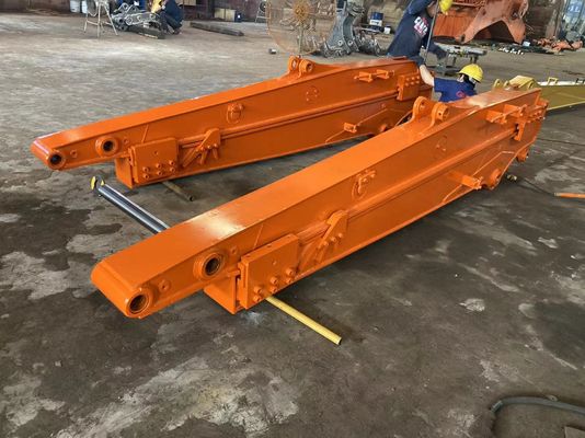 Q355B Длинный телескопический скользящий рука 8-12 м для гидравлических экскаваторов Hitachi