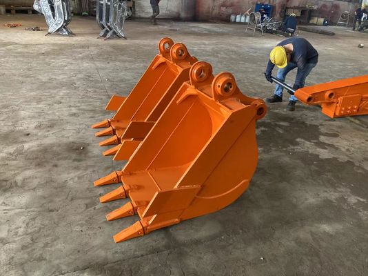 Q355B Длинный телескопический скользящий рука 8-12 м для гидравлических экскаваторов Hitachi