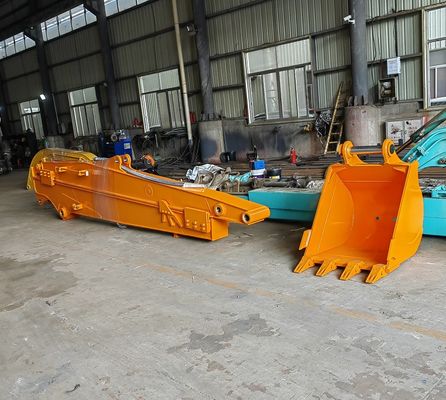 Q355B Длинный телескопический скользящий рука 8-12 м для гидравлических экскаваторов Hitachi
