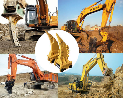Строительный экскаватор, разрыватель почвы, Vibro Digging Ripper для тяжелых машин