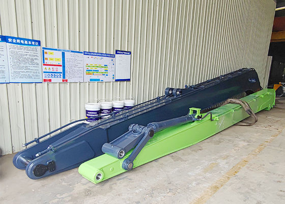 20м 21м Cat Hitachi Excavator Long Reach Boom Желтый Красный