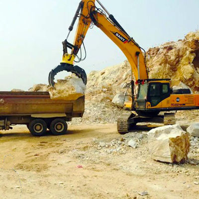 Гидравлический грейфер с углом поворота 360 градусов и 2 цилиндрами. Предоставляются услуги OEM.