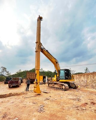 Многослойный укрепленный экскаватор телескопическая рука для кошек Hitachi Komatsu
