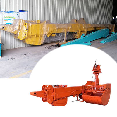 Граппл экскаватор телескопическая рука копает глубже