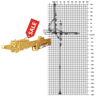 Экскаватор Телескопическая рука с сцеплением Используйте BS900E Легче сильнее