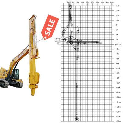 Телескопическая рука с хваткой для хватания песчаного грунта