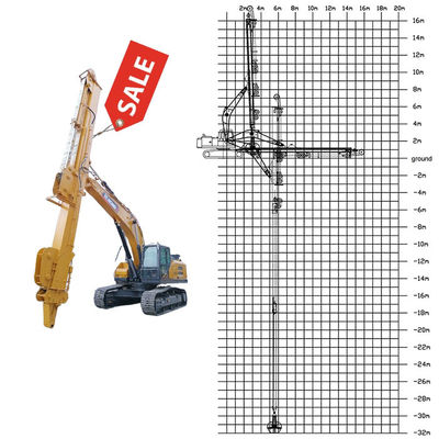 25м 30м 32м Телескопический экскаватор телескопическая рука для Cat 390