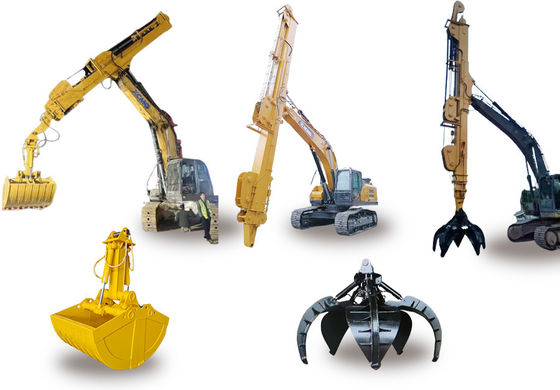Телескопический экскаватор с ковшом для кошек Hitachi