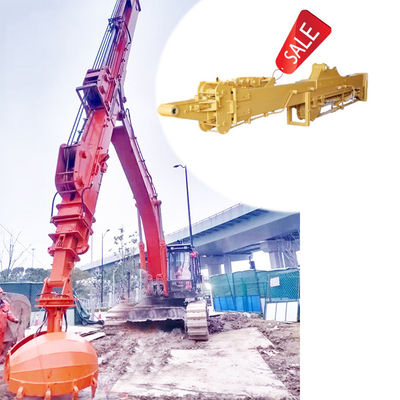 Китайский телескопический ковш для экскаватора Hitachi грузоподъемностью 25-55 тонн для строительных работ