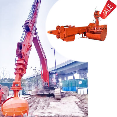 Телескопический экскаватор с ковшом для кошек Hitachi