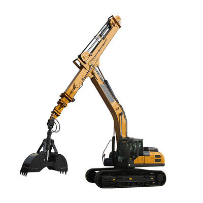 Телескопический экскаватор с ковшом для кошек Hitachi