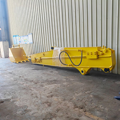 ZH OEM Индивидуальный Q355B 8M 10M 11M 12M Экскаватор Длинная Стрела Экскаватора Длинный Вылет Стрелы Экскаватора Скользящая Стрела для Дноуглубления и Очистки Реки