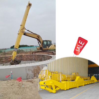 Экскаватор с телескопической стрелой Глубина копания 12м 14м 16м