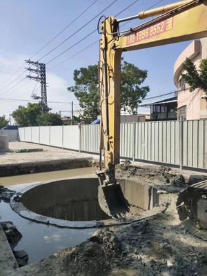 ZH OEM Индивидуальный Q355B 8M 10M 11M 12M Экскаватор Длинная Стрела Экскаватора Длинный Вылет Стрелы Экскаватора Скользящая Стрела для Дноуглубления и Очистки Реки