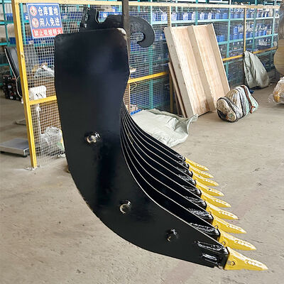 Excavator Ripper Rake for Excavator Rake for 6ton 20ton 55ton