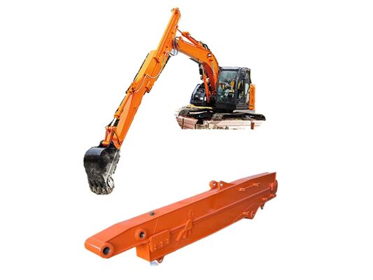 High Efficiency 20-27 Ton Excavator 10-12m Sliding Boom Arm Telescopic Arm for Construction