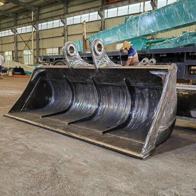 Экскаваторные приспособления экскаваторная очистка канавки ведро мини-экскаватор грязевое ведро 1500 мм ширина для 8-11T экскаватора