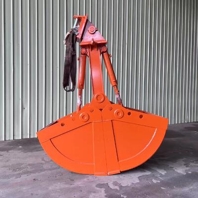 Присоединения экскаватора 1-1.5cbm Clamshell Grab Bucket, Shell Bucket, Hydraulic Clamshell Excavator Bucket для экскаватора весом 20-30 тонн
