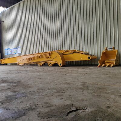 Высокопрочная гидравлическая стрела и рукоять экскаватора 18 м для забивки свай для Sany 650 Doosan 520 для строительства фундаментов