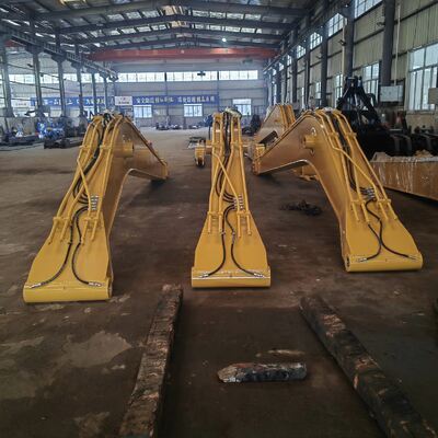 Two-section Long Reach Boom and Arm Custom for 20-30 Ton Excavator 12-18m Working Length