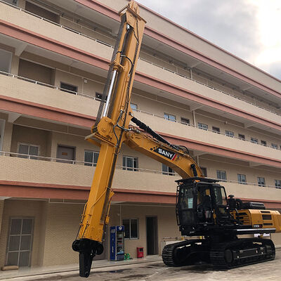 Телескопическая рука 25M для экскаватора с 1.5CBM Clamshell Bucket для SY365H