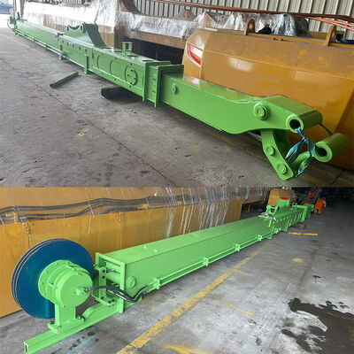 Телескопическая рука для экскаватора с буфетом из раковины